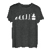 Maurer Evolution | lustiges Wandbauer Geschenk T-Shirt