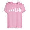 Maurer Evolution | lustiges Wandbauer Geschenk T-Shirt