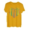 Windturbine in Herzform, erneuerbare Energie T-Shirt