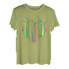 Windturbine in Herzform, erneuerbare Energie T-Shirt