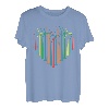 Windturbine in Herzform, erneuerbare Energie T-Shirt