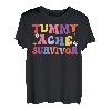 Tummy Ache Survivor Shirt Bauchschmerzen IBS Retro Vintage Ache T-Shirt