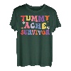 Tummy Ache Survivor Shirt Bauchschmerzen IBS Retro Vintage Ache T-Shirt