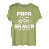 Papa Gamer Gaming Vater T-Shirt