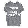 Papa Gamer Gaming Vater T-Shirt