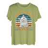 Best Cat Dad Ever Funny white cat tee T-Shirt
