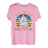 Best Cat Dad Ever Funny white cat tee T-Shirt
