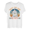 Best Cat Dad Ever Funny white cat tee T-Shirt