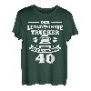 Herren Fernfahrer 40 Jahre Geburtstag Trucker LKW Fahrer T-Shirt