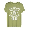 Herren Fernfahrer 40 Jahre Geburtstag Trucker LKW Fahrer T-Shirt