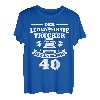 Herren Fernfahrer 40 Jahre Geburtstag Trucker LKW Fahrer T-Shirt