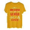 Herren T-Shirt, Humor, Herren, Mec Simple Bike, Sport Apero T-Shirt
