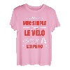 Herren T-Shirt, Humor, Herren, Mec Simple Bike, Sport Apero T-Shirt