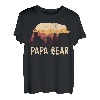Papa Bär Lustiges Vatertagsgeschenk Design Idee Lustiges Geschenk T-Shirt
