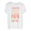 Zimmerer Zimmermann Papa Vater Geburtstag Geschenk T-Shirt
