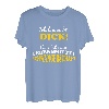 Lustiger Spruch Ich bin nicht Fett Geschenk T-Shirt