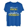 Lustiger Spruch Ich bin nicht Fett Geschenk T-Shirt