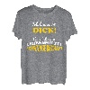 Lustiger Spruch Ich bin nicht Fett Geschenk T-Shirt