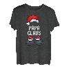 Papa Claus Weihnachten Partnerlook Familien Weihnachtsmann T-Shirt