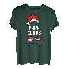 Papa Claus Weihnachten Partnerlook Familien Weihnachtsmann T-Shirt