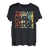 Herren Retro Thomas Mann Mythos Legende Geburtstag T-Shirt