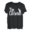 The Catfather Lustiger Katze Papa Vater Liebhaber T-Shirt