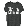 The Catfather Lustiger Katze Papa Vater Liebhaber T-Shirt