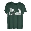 The Catfather Lustiger Katze Papa Vater Liebhaber T-Shirt