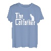 The Catfather Lustiger Katze Papa Vater Liebhaber T-Shirt
