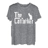 The Catfather Lustiger Katze Papa Vater Liebhaber T-Shirt