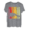 Herren Vintage Papa Bär Baby Vatertag Xmas Retro T-Shirt