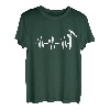 Vater und Sohn Herzschlag EKG Papa T-Shirt