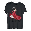 Flamenco Tänzerin 1 - Spanien T-Shirt