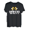 Garten Bier T-Shirt Hobbygärtner Bierliebhaber Geschenk T-Shirt