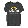Garten Bier T-Shirt Hobbygärtner Bierliebhaber Geschenk T-Shirt