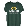 Garten Bier T-Shirt Hobbygärtner Bierliebhaber Geschenk T-Shirt