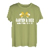 Garten Bier T-Shirt Hobbygärtner Bierliebhaber Geschenk T-Shirt