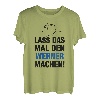 Herren Lass Das Mal Den Werner Machen! Vornamen Spruch Geschenk T-Shirt