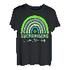 Shenanigans Koordinator Kleeblatt Rainbow St. Patrick's Day T-Shirt