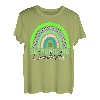 Shenanigans Koordinator Kleeblatt Rainbow St. Patrick's Day T-Shirt