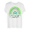 Shenanigans Koordinator Kleeblatt Rainbow St. Patrick's Day T-Shirt