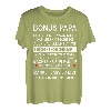 Herren Bonus Papa Danke Stiefvater Familie Ersatzvater Vatertag T-Shirt