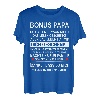 Herren Bonus Papa Danke Stiefvater Familie Ersatzvater Vatertag T-Shirt