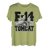 F-14 Tomcat Naval Militär Fighter Jet Flugzeug Cartoon T-Shirt