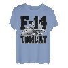 F-14 Tomcat Naval Militär Fighter Jet Flugzeug Cartoon T-Shirt