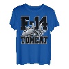 F-14 Tomcat Naval Militär Fighter Jet Flugzeug Cartoon T-Shirt