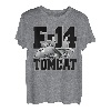 F-14 Tomcat Naval Militär Fighter Jet Flugzeug Cartoon T-Shirt