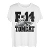 F-14 Tomcat Naval Militär Fighter Jet Flugzeug Cartoon T-Shirt