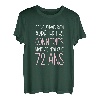 Damen Geburtstag Damen 72 Jahre Geschenkidee Originelle Lustig T-Shirt
