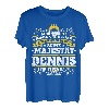 Dennis Name Lustiges Majestät Shirt Vorname Geschenk-Idee